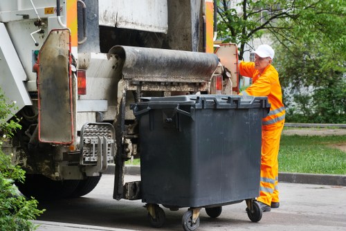 Clearance team at work in Kingston Upon Thames